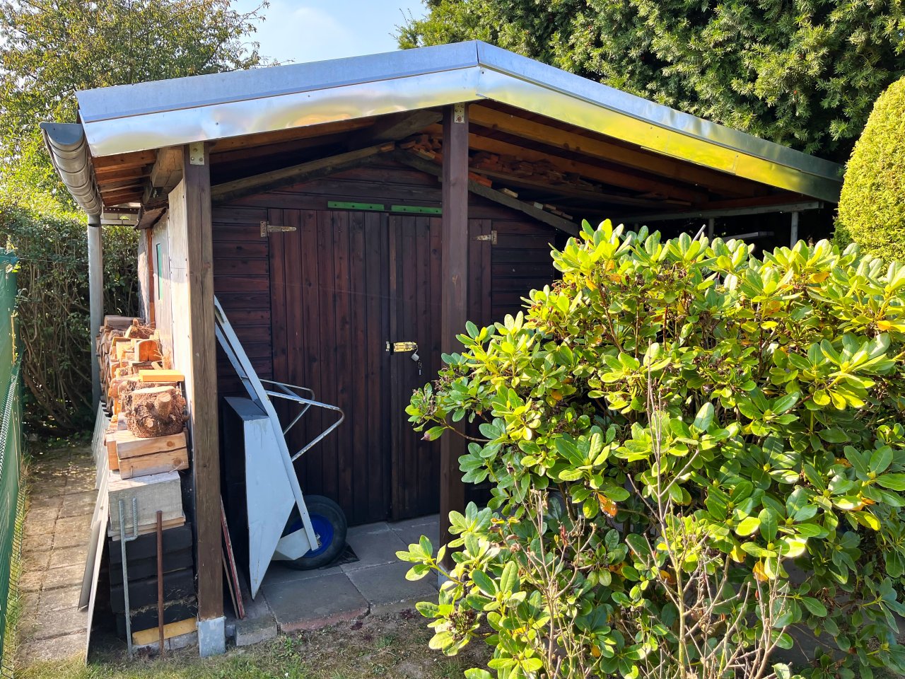 -VERKAUFT-Freizeitbungalow auf Grundstück mit vorberereitetem B-Plan, 100€ Bodenrichtwert!!!
