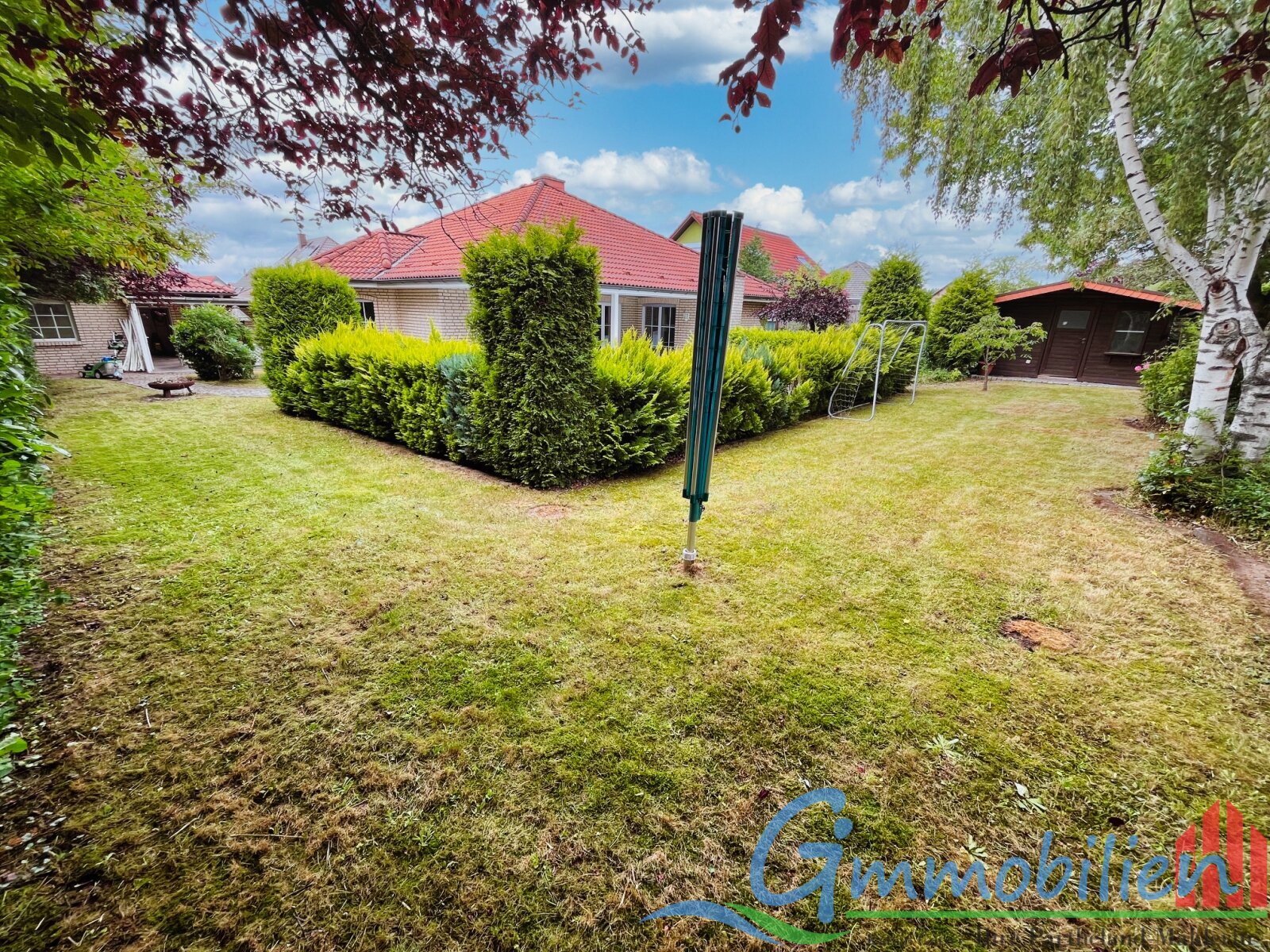 RESERVIERT-Schöner Bungalow mit Pool in Brandis, vollständig unterkellert mit Fußbodenheizung