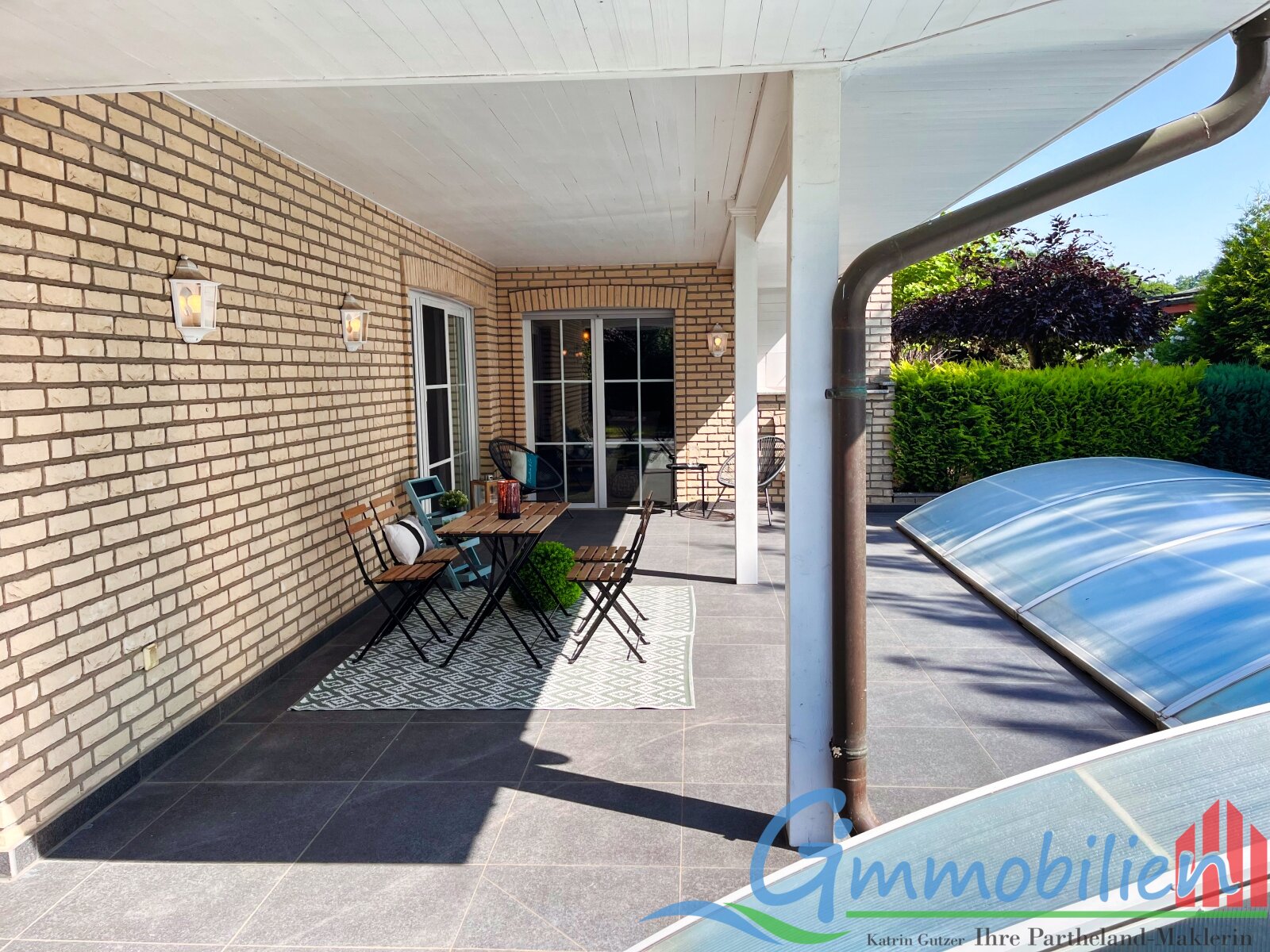 RESERVIERT-Schöner Bungalow mit Pool in Brandis, vollständig unterkellert mit Fußbodenheizung