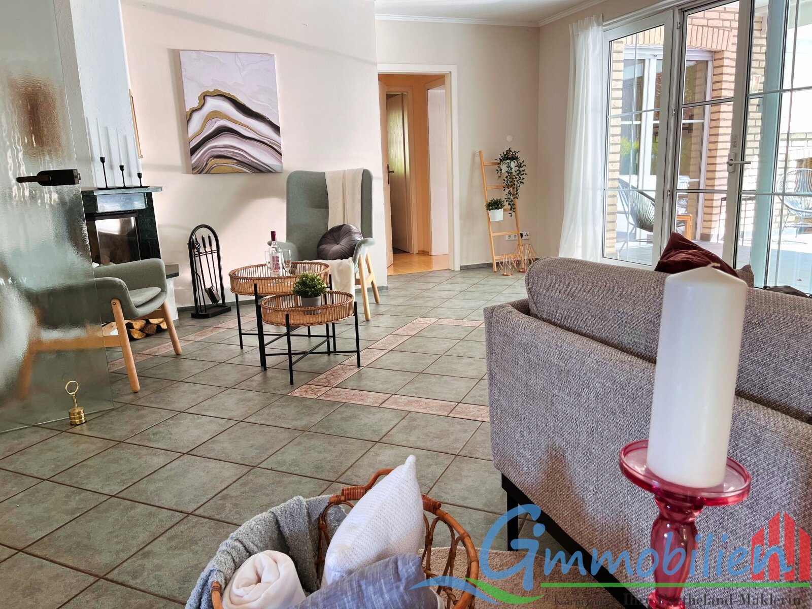 RESERVIERT-Schöner Bungalow mit Pool in Brandis, vollständig unterkellert mit Fußbodenheizung