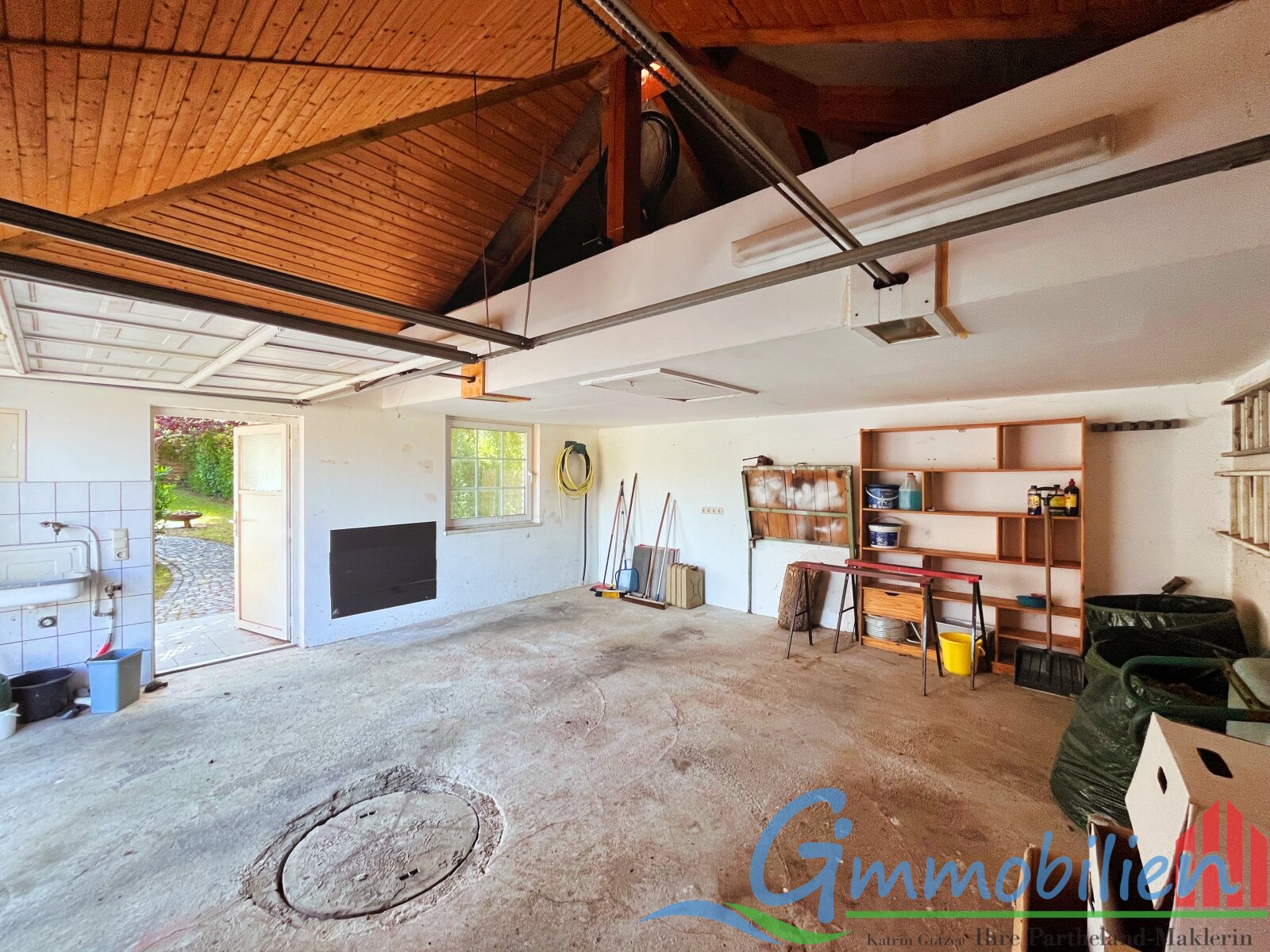 RESERVIERT-Schöner Bungalow mit Pool in Brandis, vollständig unterkellert mit Fußbodenheizung