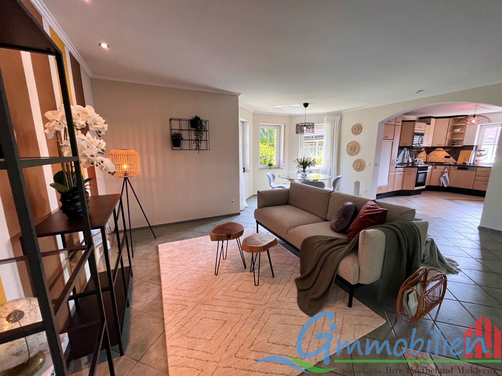 RESERVIERT-Schöner Bungalow mit Pool in Brandis, vollständig unterkellert mit Fußbodenheizung