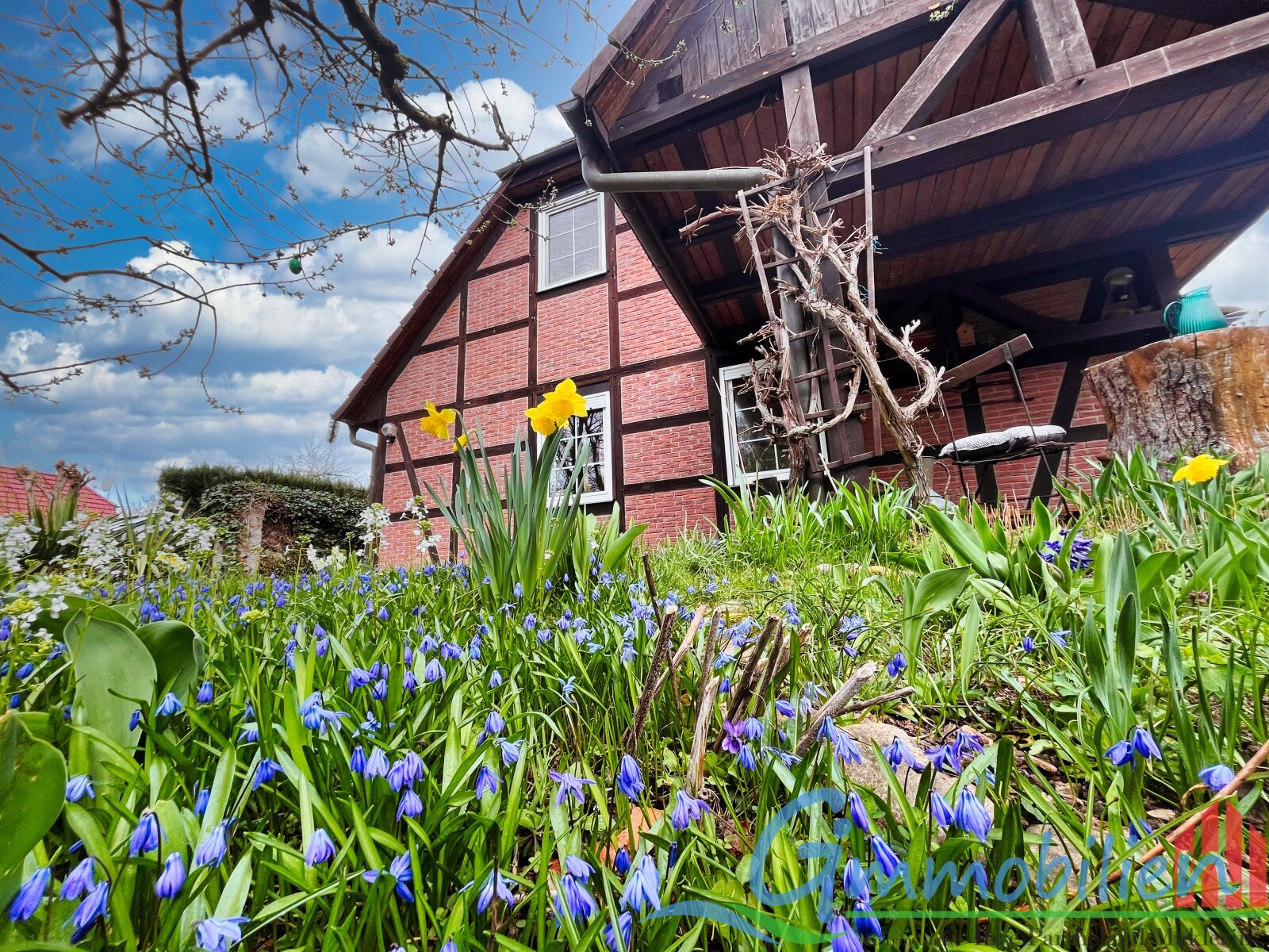 Modernes Fachwerkhaus (Bj.1994) in Großpösna – Stilvolles Wohnen mit Wohlfühlcharakter