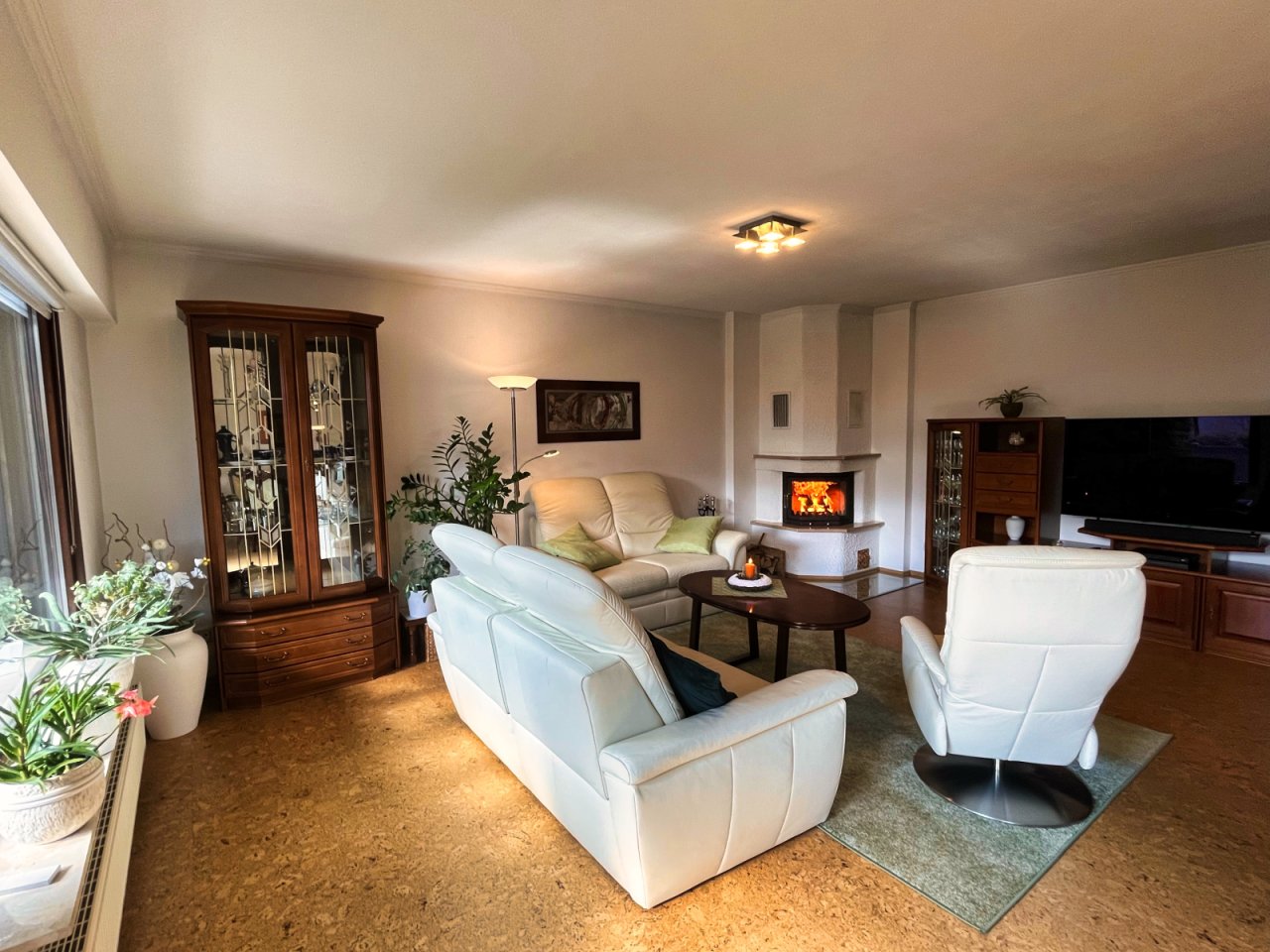 Wohnzimmer mit Kamin Wohnzimmer mit Kamin