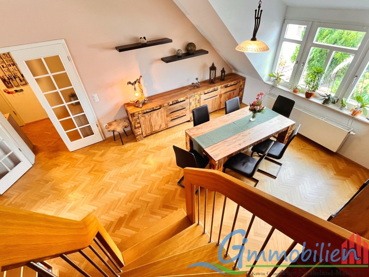 Blick von Treppe Blick von Treppe