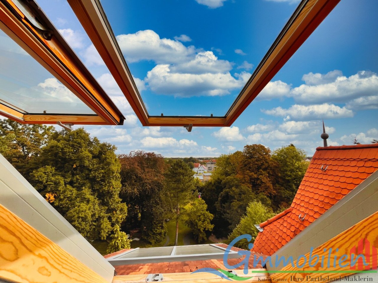 Blick aus der oberen Etage Blick aus der oberen Etage